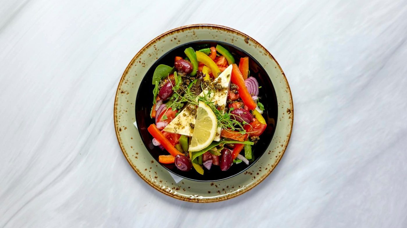 Grekisk sallad med fetaost